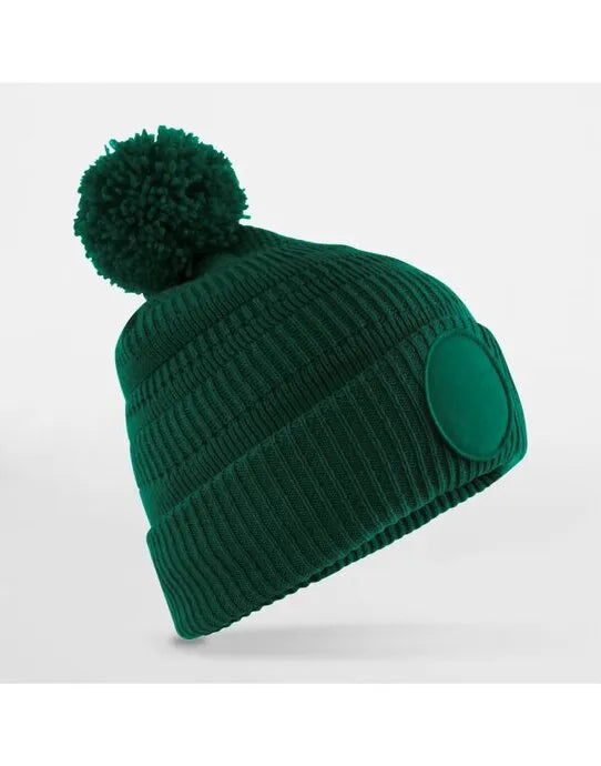 Fan Patch Beanie - B530R - - Customisable CAPS &amp; HATS