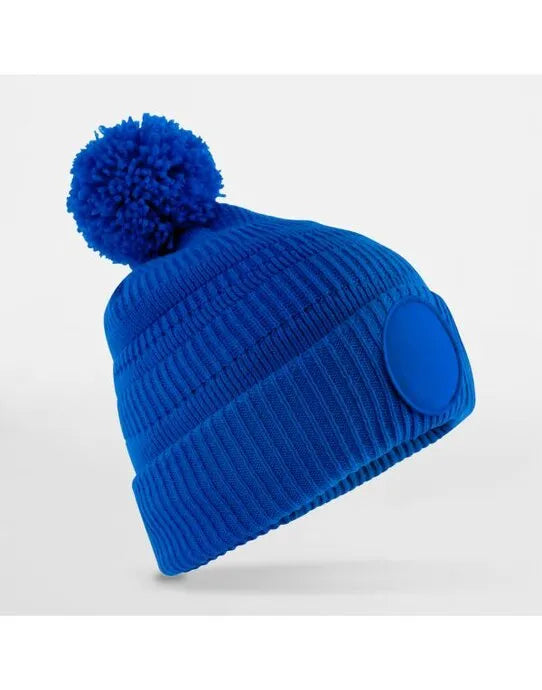 Fan Patch Beanie - B530R - - Customisable CAPS &amp; HATS