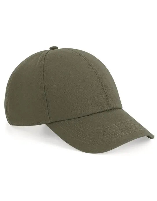 Beechfield Organic Cotton Canvas Cap B54 - - Customisable Caps