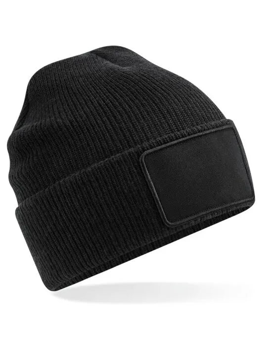 Beechfield Removable Patch Beanie B540 - - Customisable Beanies