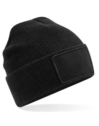 Beechfield Removable Patch Beanie B540 - - Customisable Beanies