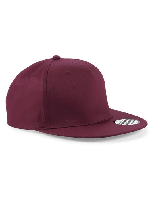 Beechfield 5 panel Snapback Rapper Cap B610 - - Customisable Caps