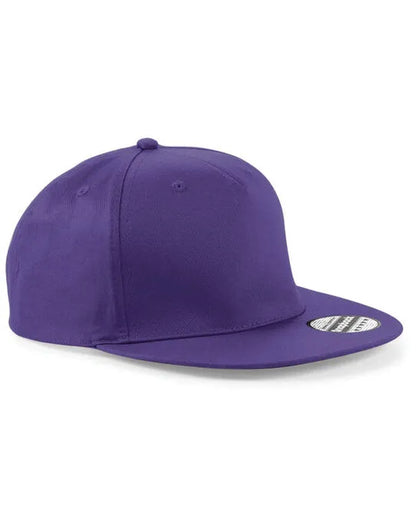 Beechfield 5 panel Snapback Rapper Cap B610 - - Customisable Caps