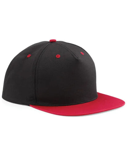 Beechfield 5 Panel Contrast Snapback B610C - - Customisable Caps