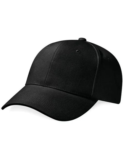 Beechfield Pro Style Heavy Cap B65 - Black O S - Customisable Caps