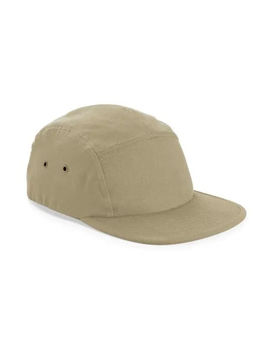 Beechfield Canvas 5 Panel Cap B654 - - Customisable Caps