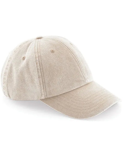 Beechfield Low Profile Vintage Cap B655 - - Customisable Caps