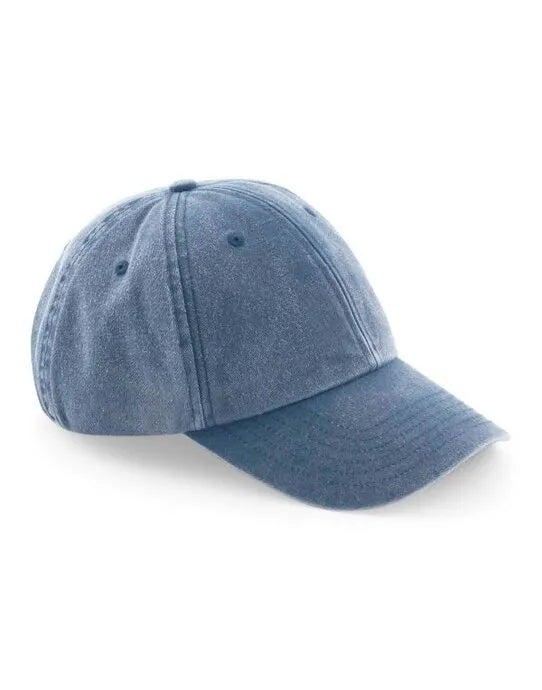 Beechfield Low Profile Vintage Cap B655 - - Customisable Caps