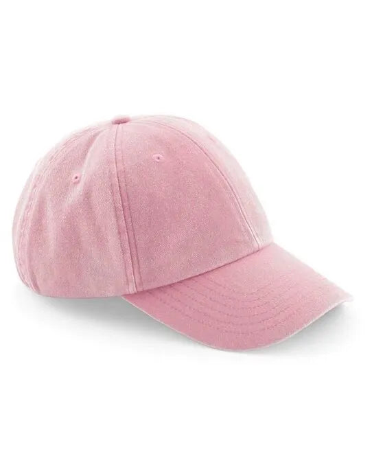 Beechfield Low Profile Vintage Cap B655 - - Customisable Caps