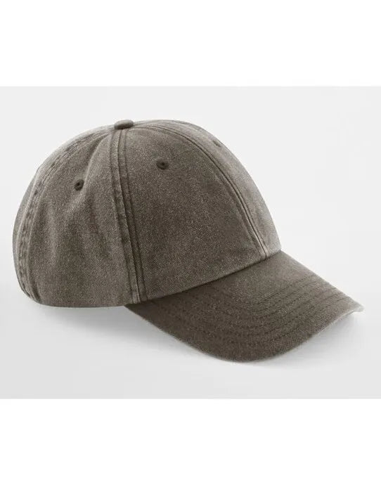 Beechfield Low Profile Vintage Cap B655 - - Customisable Caps