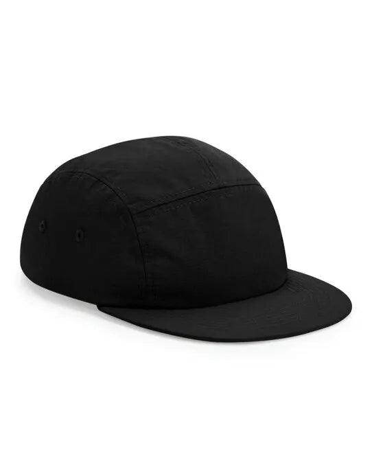 Beechfield Outdoor 5 Panel Camper Cap B659 - Black O S - Customisable Caps