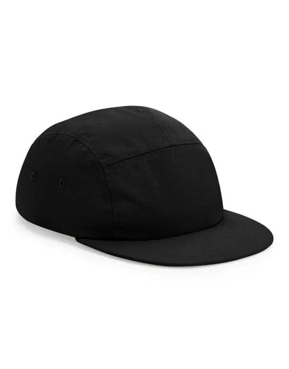 Beechfield Outdoor 5 Panel Camper Cap B659 - Black O S - Customisable Caps