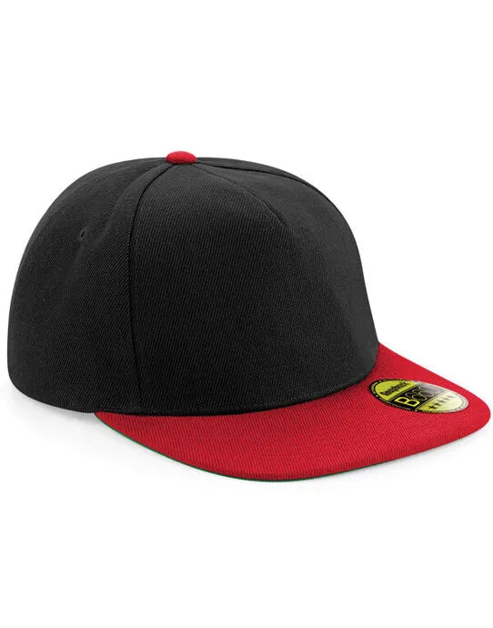 Beechfield Original Flat Peak Snapback B660 - - Customisable Caps