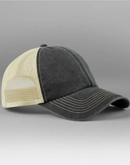 Beechfield 6 Panel Vintage Trucker B672 - - Customisable Hats