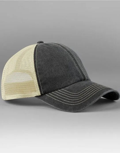 Beechfield 6 Panel Vintage Trucker B672 - - Customisable Hats