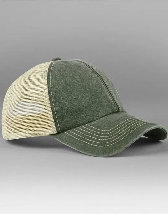 Beechfield 6 Panel Vintage Trucker B672 - - Customisable Hats