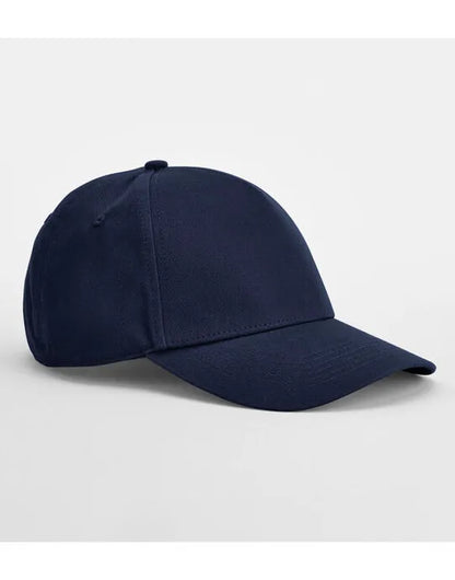 Beechfield EA Organic 5 Panel Cap B825 - French Navy O S - Customisable Caps