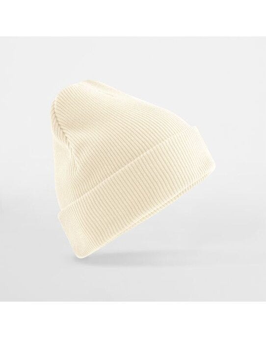 OC Original Cuffed Beanie - B830N - Off White O S - Customisable Caps &amp; Hats Etc