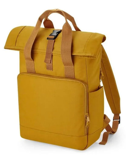 Bagbase Recycled Roll Top Backpack BG118L - - Customisable Bags