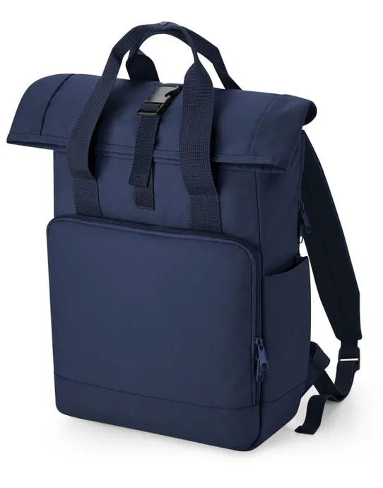 Bagbase Recycled Roll Top Backpack BG118L - - Customisable Bags