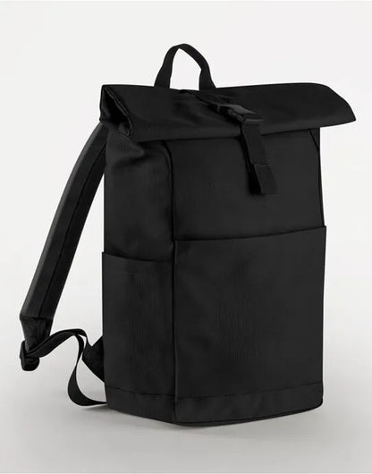 Bagbase Premium Recycled RollTop Backpk BG186 - - Customisable Bags