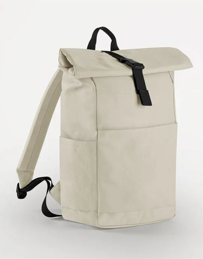 Bagbase Premium Recycled RollTop Backpk BG186 - - Customisable Bags