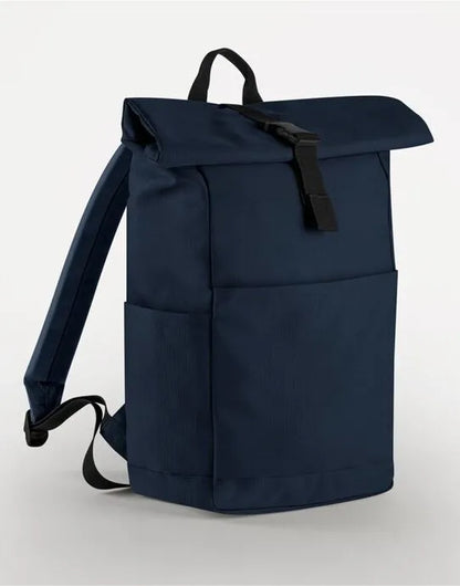 Bagbase Premium Recycled RollTop Backpk BG186 - - Customisable Bags