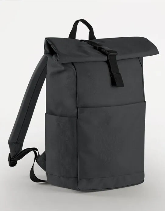 Bagbase Premium Recycled RollTop Backpk BG186 - - Customisable Bags
