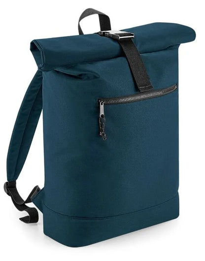Bagbase Recycled Roll-Top Backpack BG286 - - Customisable Bags