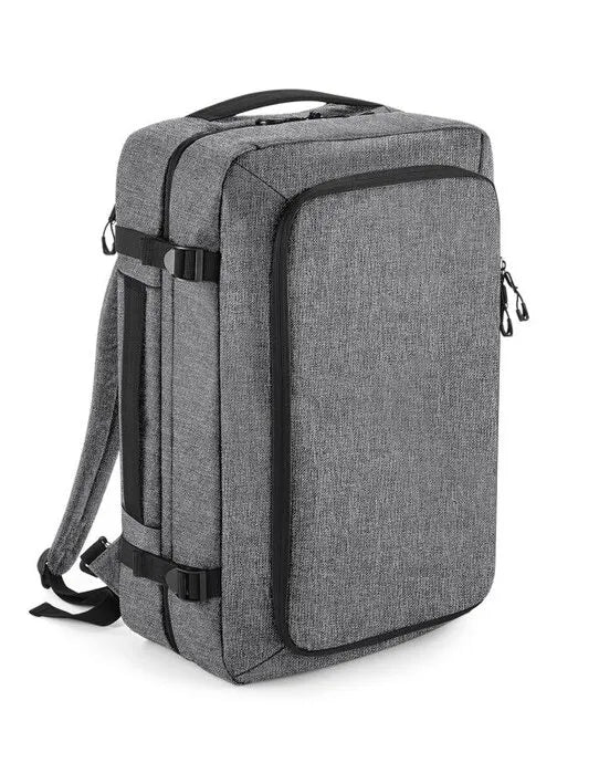 Bagbase Escape Carry-On Backpack BG480 - Grey Marl O S - Customisable Bags