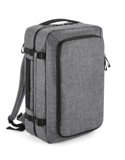 Bagbase Escape Carry-On Backpack BG480 - Grey Marl O S - Customisable Bags