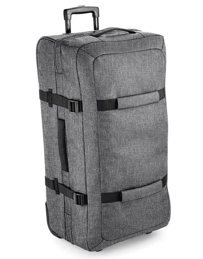 Bagbase Escape Check-In Wheelie BG483 - Grey Marl O S - Customisable Bags