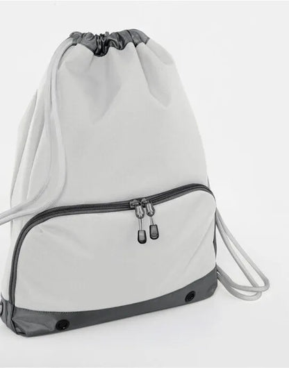 Bagbase Athleisure Gymsac BG542 - Ice Grey O S - Customisable Bags