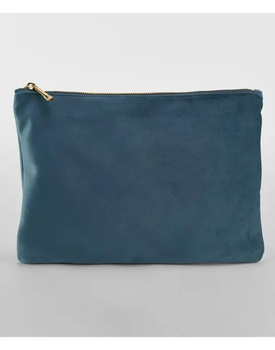 Bagbase Velvet Accessory Pouch bg715 - - Customisable Bags