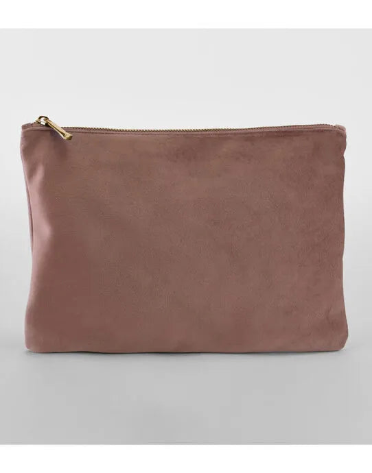 Bagbase Velvet Accessory Pouch bg715 - - Customisable Bags