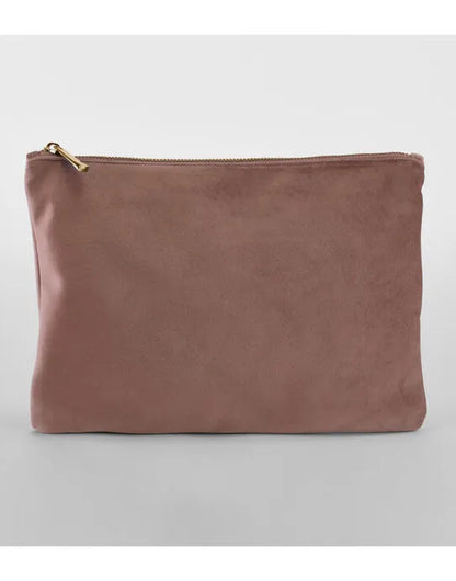 Bagbase Velvet Accessory Pouch bg715 - - Customisable Bags