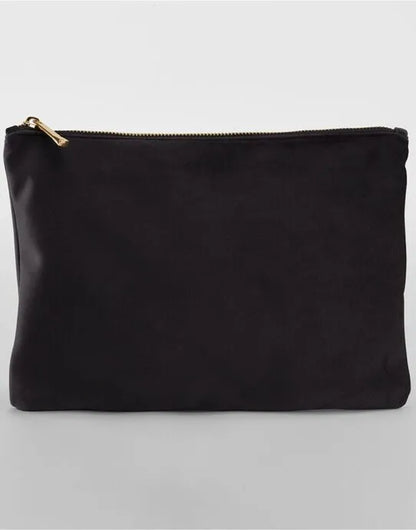 Bagbase Velvet Accessory Pouch bg715 - - Customisable Bags