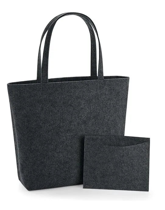 Bagbase Felt Shopper bg721 - - Customisable Bags