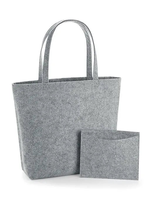 Bagbase Felt Shopper bg721 - - Customisable Bags