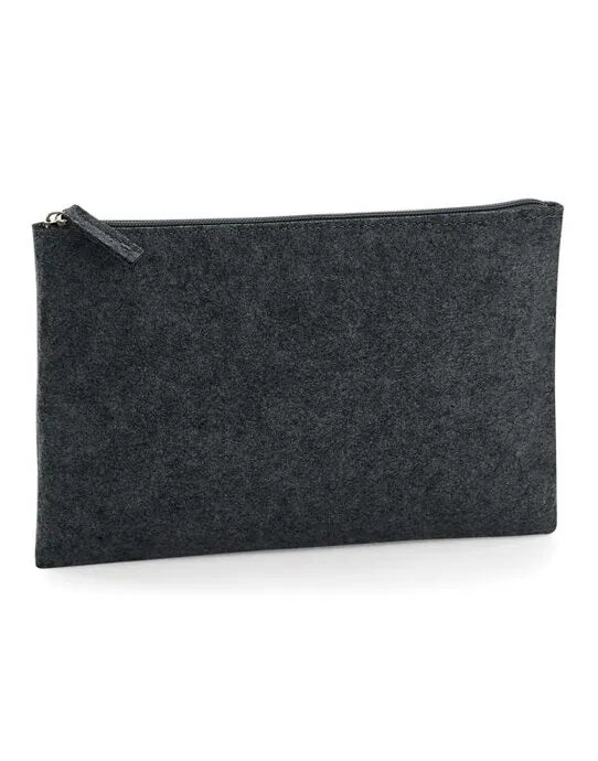 Bagbase Felt Accessory Pouch bg725 - - Customisable Bags