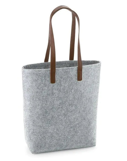 Grey Melange/ Tan