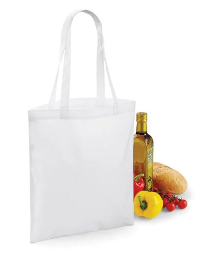 Bagbase Sublimation Shopper bg901 - White O S - Customisable Bags