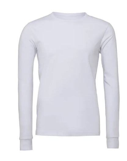 Bella Canvas Unisex Jersey LS Tee CA3501 - White - Customisable