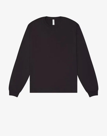 Bella + Canvas Unisex Heavy Boxy LS Tee CA3511 - Dark Grey 3XL - Customisable