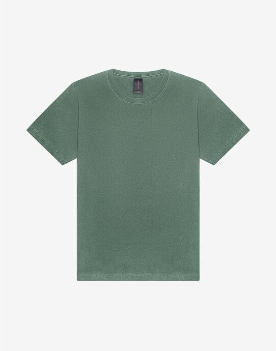 Bella + Canvas Unisex Heavy Dry Dye Tee - CA4810GD - Washed Pine - Customisable UNISEX T-SHIRT
