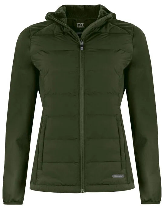 Cutter &amp; Buck - Oak Harbor Jacket Women - Ivy Green - Customisable Jackets