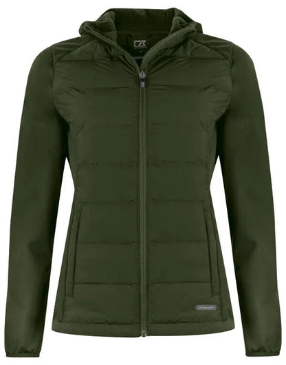 Cutter &amp; Buck - Oak Harbor Jacket Women - Ivy Green - Customisable Jackets