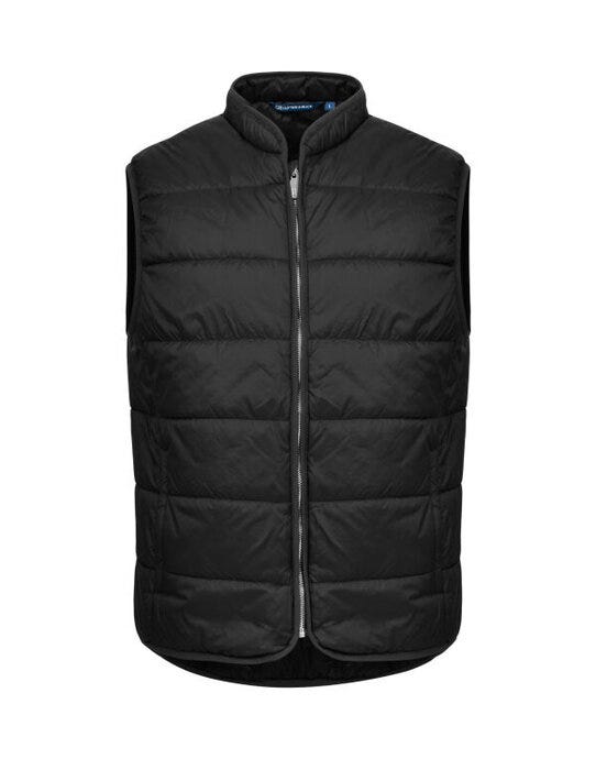 Cutter &amp; Buck C&amp;B Mount Adams Light Vest - CB351484 - Black - Customisable MENS OUTER JACKETS