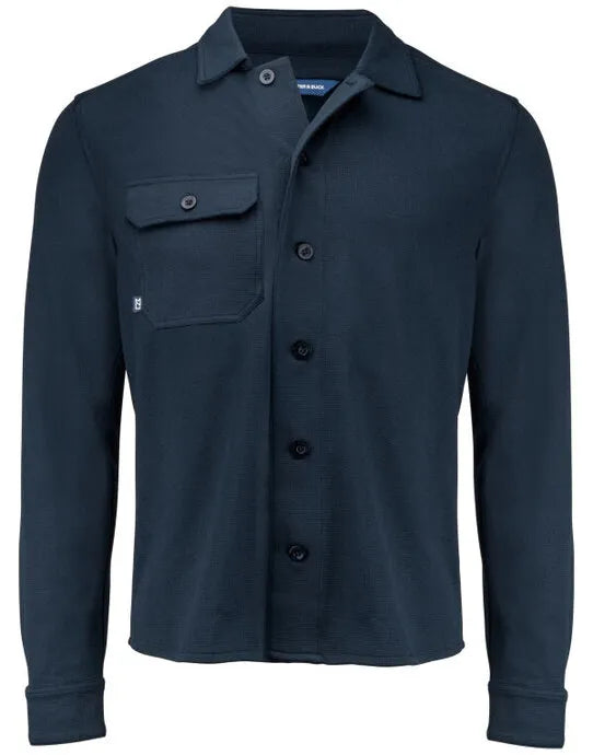 Cutter &amp; Buck - Advantage Leisure Shirt Men - Dark Navy - Customisable Shirt