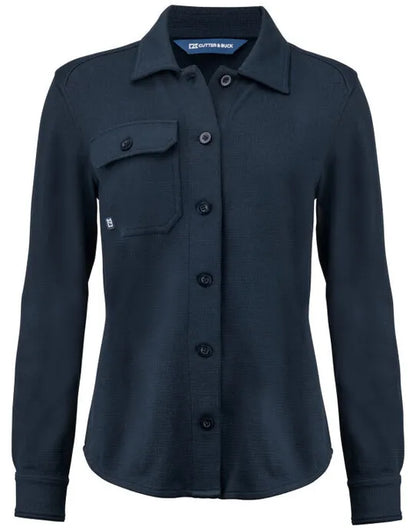 Cutter &amp; Buck - Advantage Leisure Shirt Women - Dark Navy - Customisable Shirt